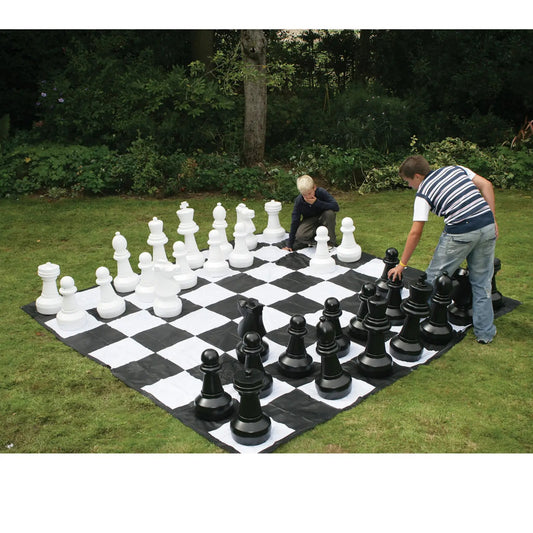 Giant Plastic Outdoor Garden Chess Hire
