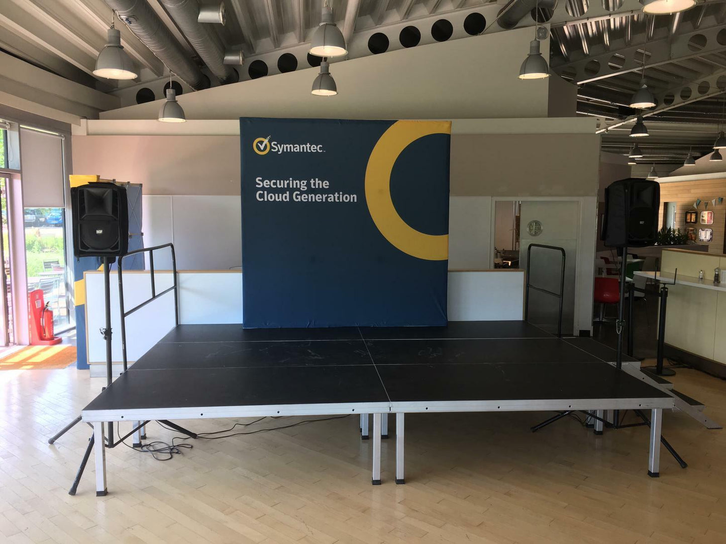 Stage with Stairs hire