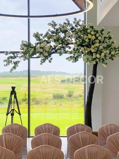 Artificial White Cherry Blossom Tree Hire