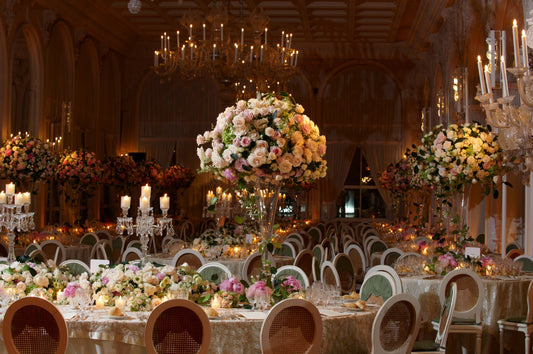 Enchanted Elegance: Wedding Venue Decoration Package