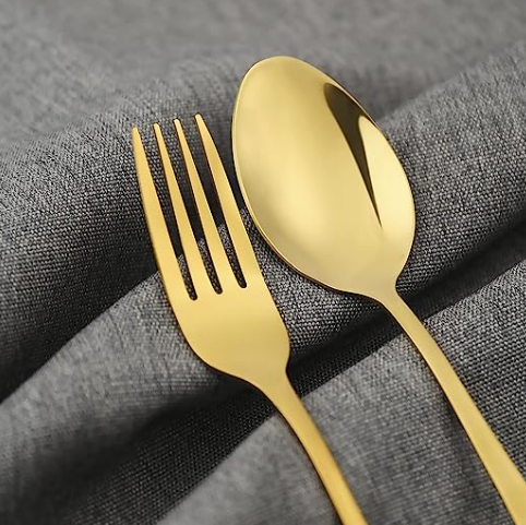 Elegant Gold Fork Hire - Enhance Your Table Setting with Style