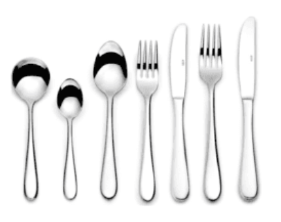 Elegant Silver Cutlery Forks - Rent for Your Special Occasion
