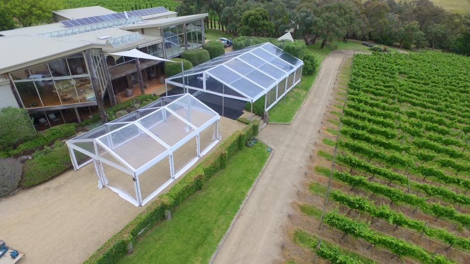 6m Clear Roof Marquee Hire