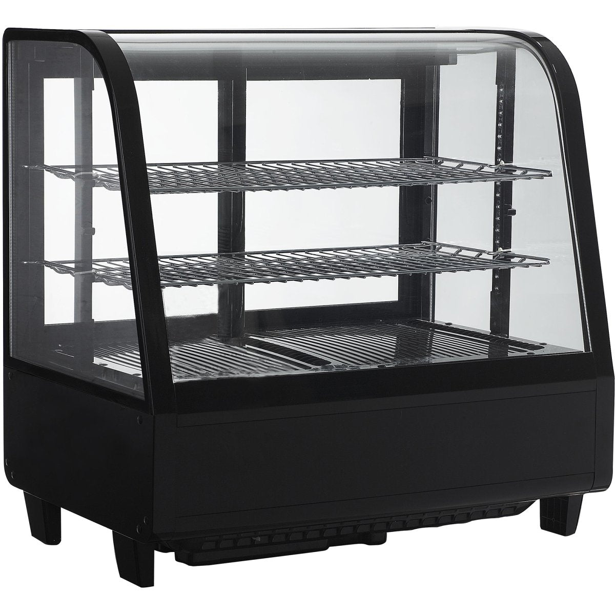 Display Fridge 100 litres 2 shelves Black Rental - HIRE