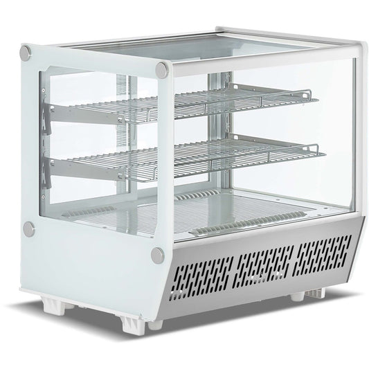 Display Merchandiser Fridge 120 litres 2 shelves White Rental - HIRE