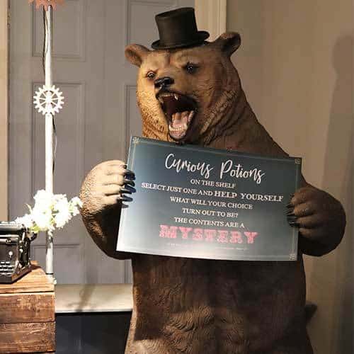 Bespoke Grizzly Bear Sign for Hire