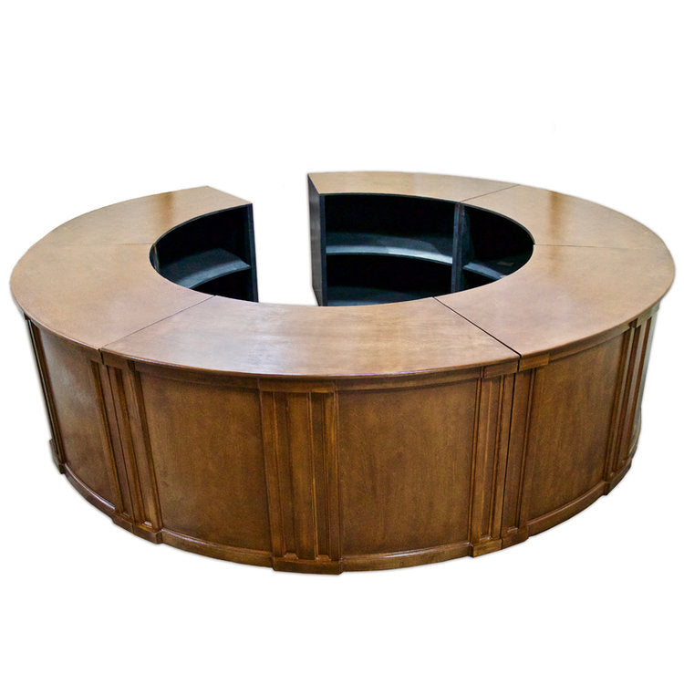 Hire-rental Rustic round bar 3.5m