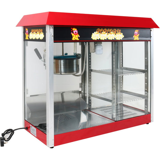 Commercial Tabletop Popcorn Maker with 2 Shelves Rental