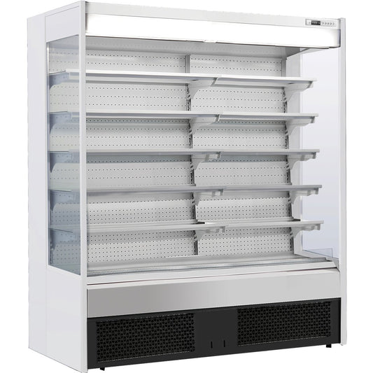 Wall cabinet Multi deck Display fridge Night curtain 1890x740x2000mm Hire