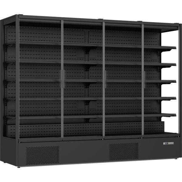 Commercial FourDoor Display Merchandiser Fridge 1529 litres Hire