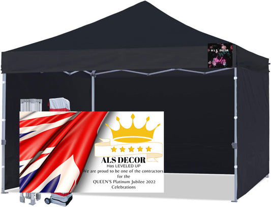 4x4m Heavy Duty Pop-up Gazebo tent Hire