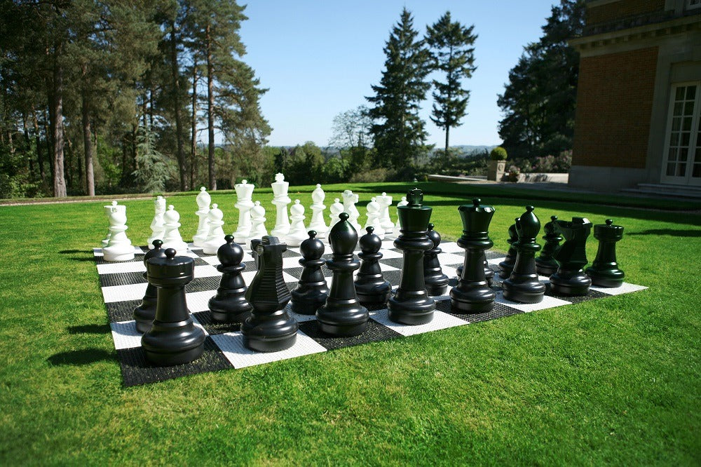 Giant Plastic Outdoor Garden Chess Hire