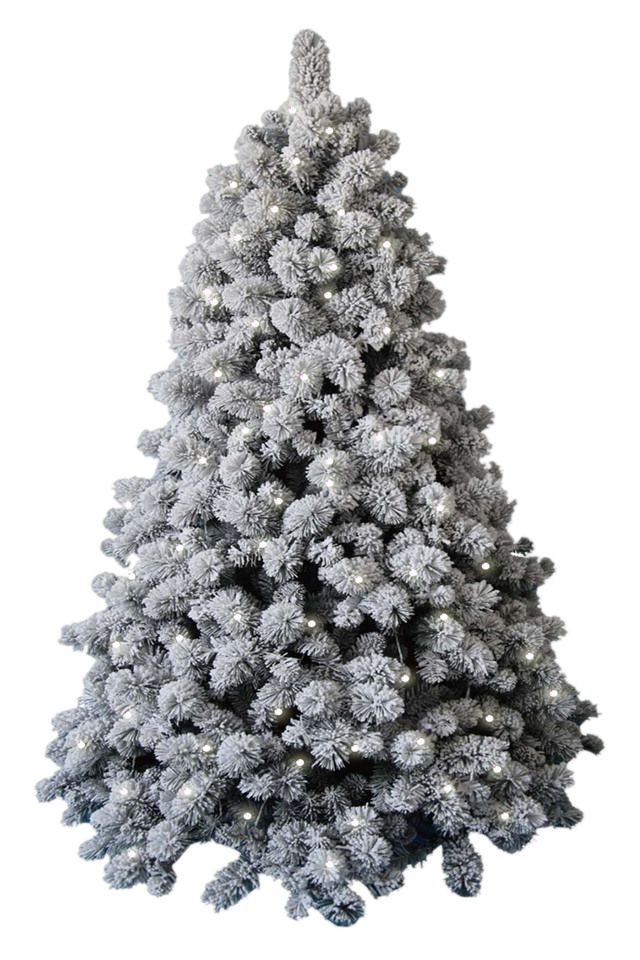 Hire 8' Deluxe Christmas Tree with Snow (inc 500 LEDs)