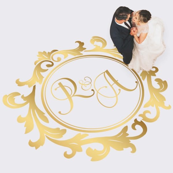 Custom Wedding Dance Floor Decal