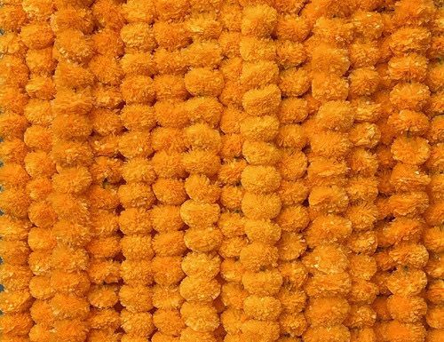 30pcs, DIY Marigold Garland Wedding Decor, Silk Artificial Flowers