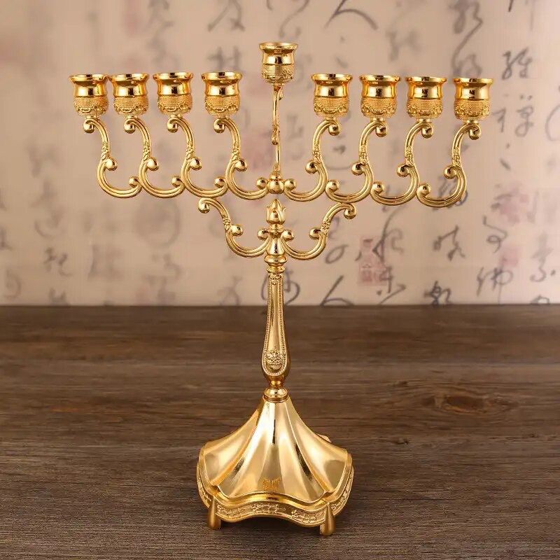 Jewish jews wedding, Metal Gold Silver Candle Holders Wedding Party Table hire