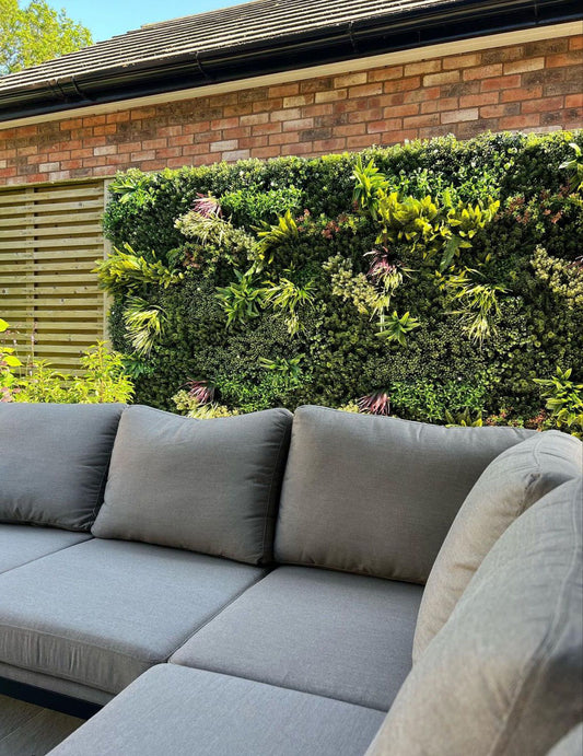 Grass Wall Panel Backdrops Hire-rental