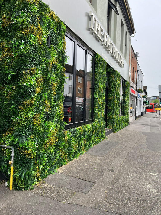 Green Foliage Wall Panel Backdrops Hire-rental