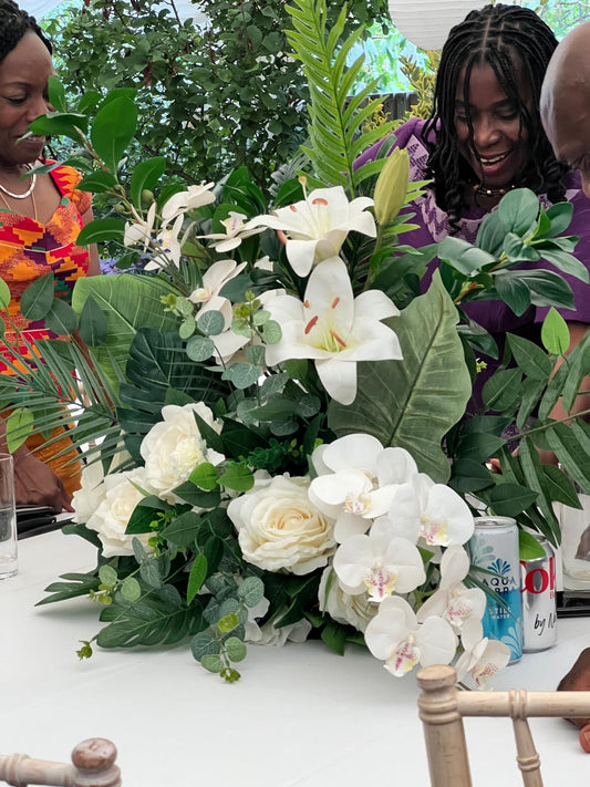 Tropical Artificial Centerpieces Hire