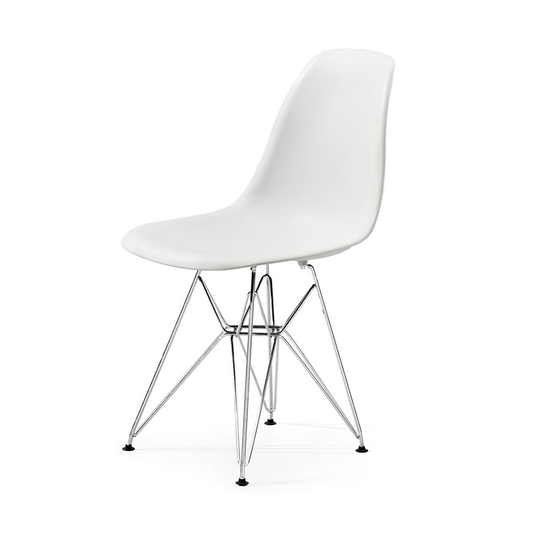 White Eames Style Chair Hire - Rental