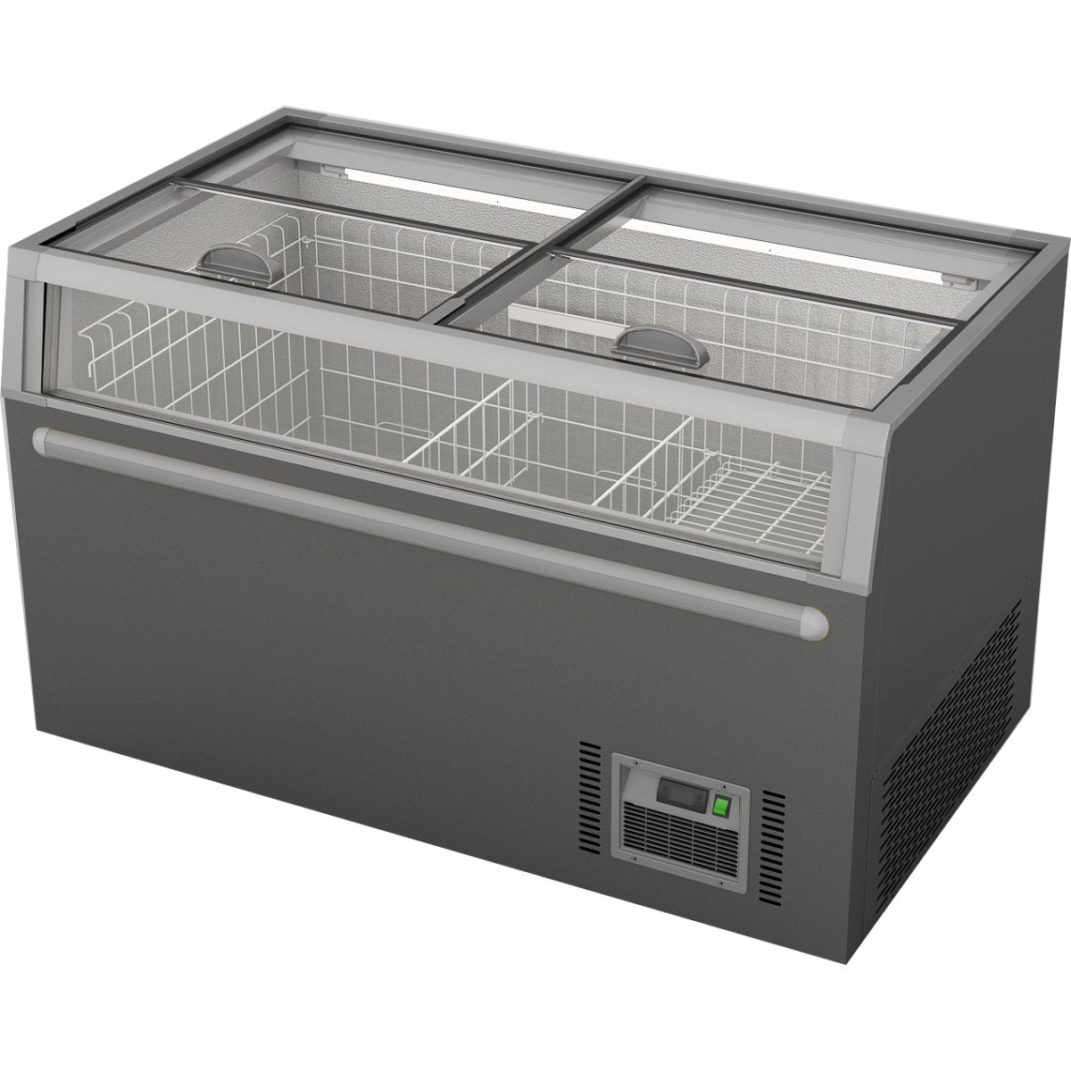 Island Showcase Freezer 1450x850x870mm 320 Litre Hire