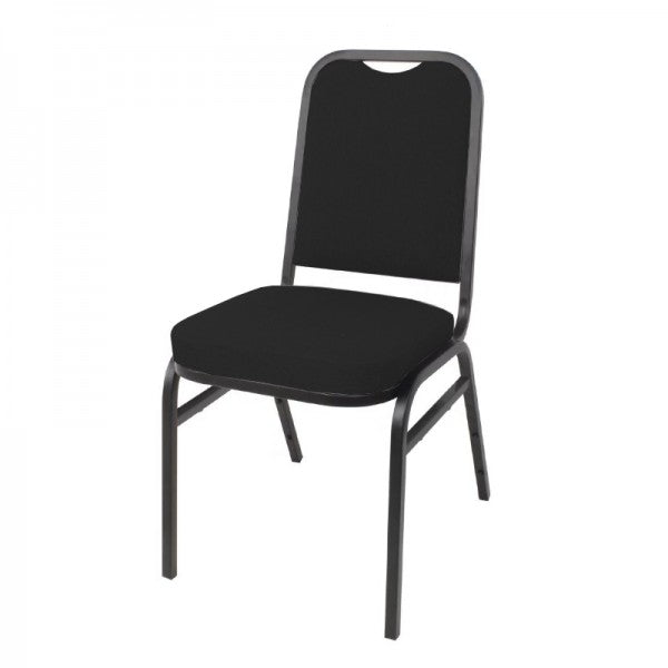 Black Stackable Compact Chair Hire - Rental