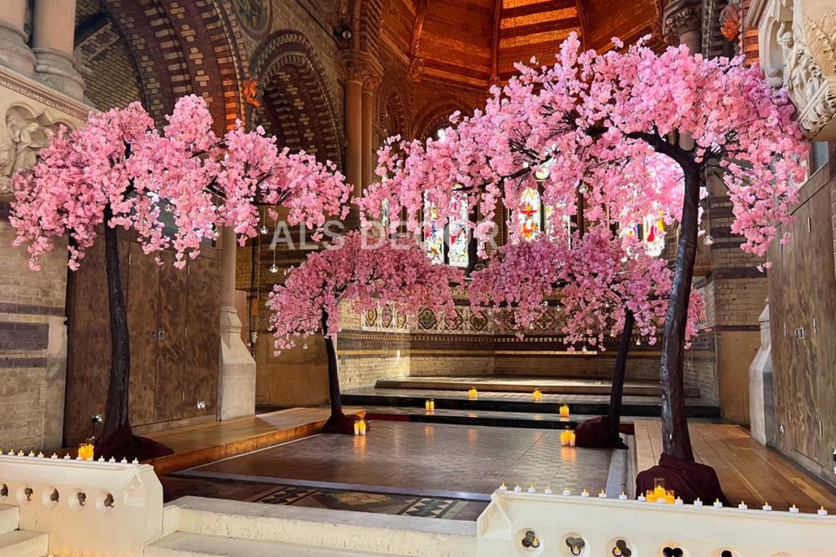 8ft Silk Artificial Cherry Blossom Tree