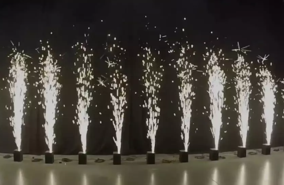 Silver Fountain Indoor Firework Display Hire
