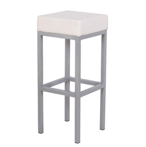 White Cube Bar Stool Hire