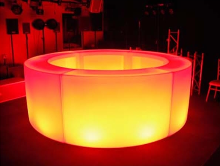 Hire LED Curved Bar Rental
