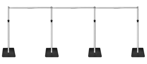 Telescopic Upright for Pipe and Drapes Hire