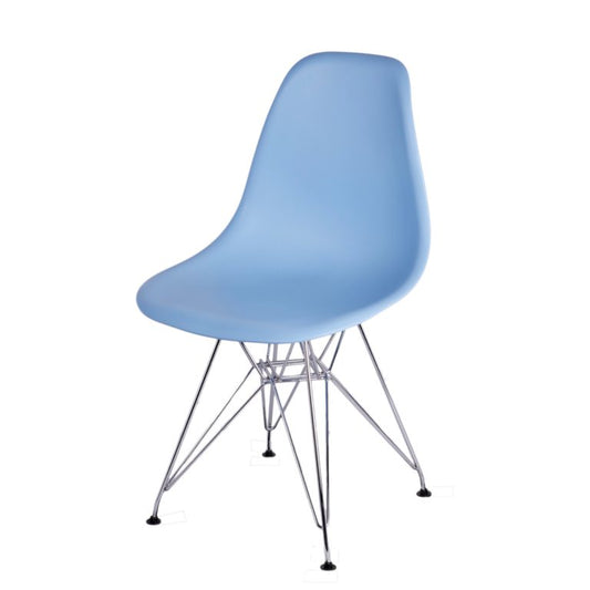 Baby Blue Eames Inspired Eiffel Chair Hire - Rental