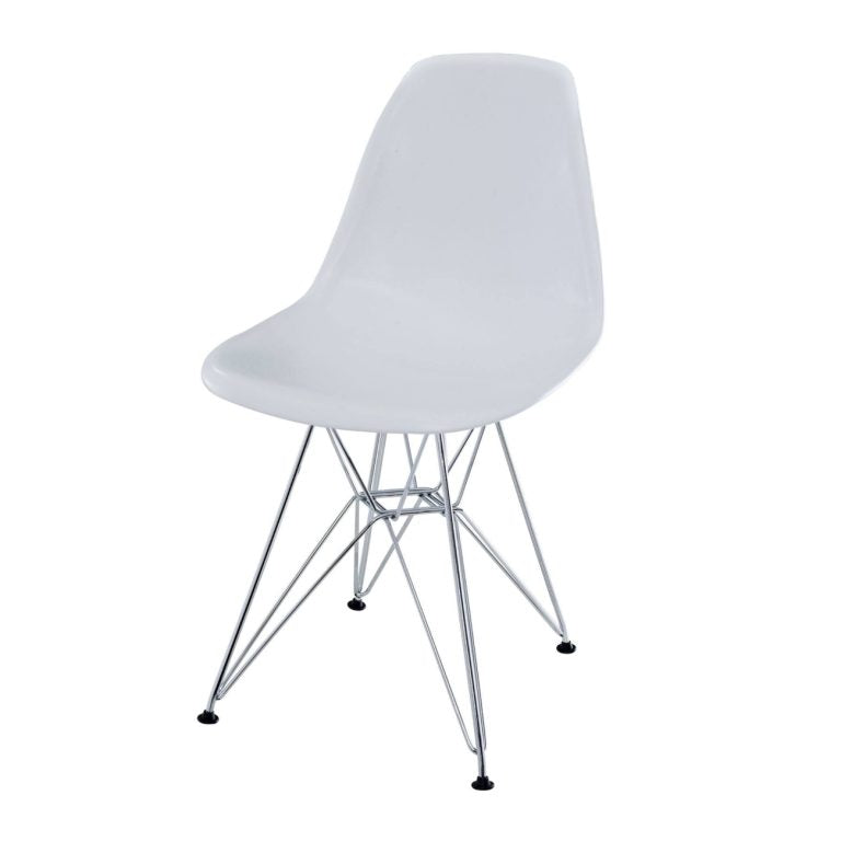 White Eames Inspired Eiffel Chair Hire - Rental