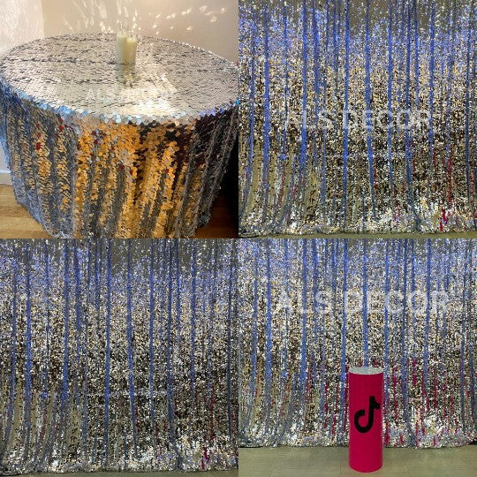 Hire Sparkling Sequin Backdrop and Tablecloth Set 