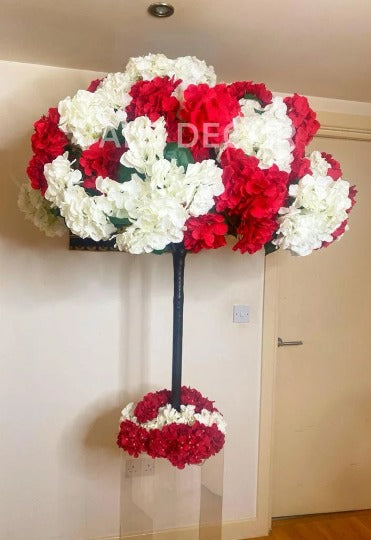 Elegant Hydrangea Artificial Flower Centerpieces for Rent