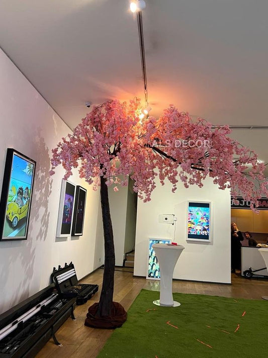 Rental 8ft Pink Canopy Cherry Blossom Tree 