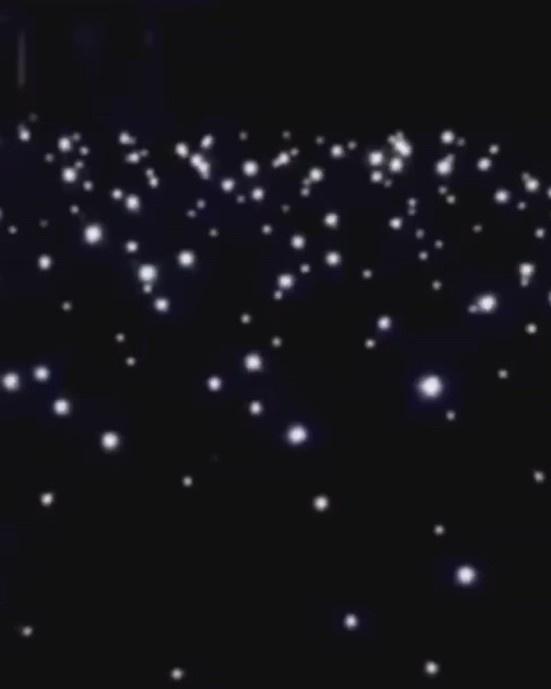 Hire Enchanting Black Starlight Wedding Backdrop - Create a Celestial Ambiance!