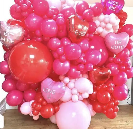 Love-Filled Delights: Custom Valentine's Balloon Decor for Your Special Day!