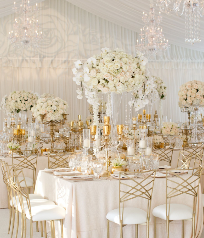 Elegance in Bloom: Luxury Wedding Centerpieces Decor Package